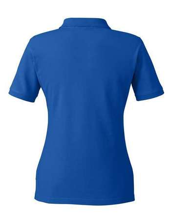 Photo of Women's Cotton Polo - Harriton - True Royal - view 2