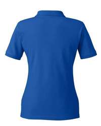 Photo of Women's Cotton Polo - Harriton - True Royal - view 2
