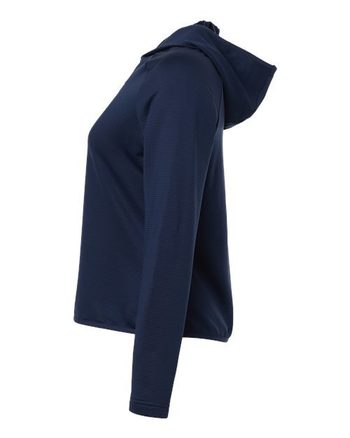 Photo of Women's Qualify Quarter-Zip Hooded Pullover - Team 365 - Sport Dark Navy - view 1