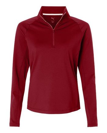 Photo de Quart de zip Pure 2.0 pour femmes - Puma Golf - Dark Crimson - vue 3
