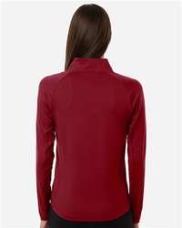 Photo de Quart de zip Pure 2.0 pour femmes - Puma Golf - Dark Crimson - vue 4