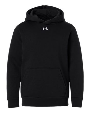 Photo de Icône de l'équipe des jeunes Sweat à capuche en molleton - Under Armour - Black/ White - vue 3
