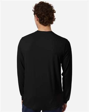 Photo de Men's Team Vanish Long Sleeve T-Shirt - Under Armour - Black/ White - vue 4