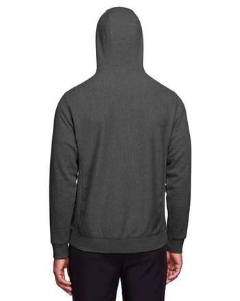 Photo of Zone HydroSport™ Heavyweight Full-Zip Hooded Sweatshirt - Team 365 - Dark Grey Heather - view 3