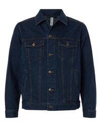 Photo of Men's Cooper Denim Jacket - Harriton - Dark Denim - view 3