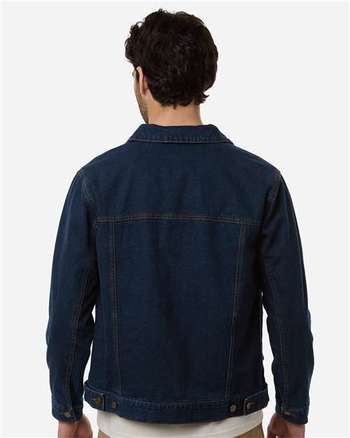 Photo of Men's Cooper Denim Jacket - Harriton - Dark Denim - view 4