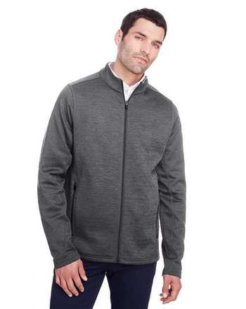 Photo of Flux 2.0 Full-Zip Jacket - North End - Carbon Heather/ Black - view 3