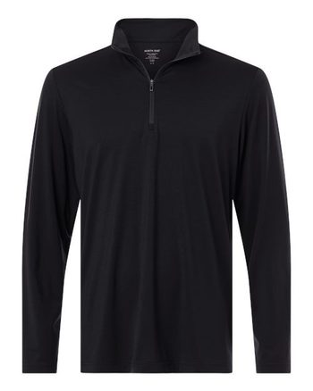 Photo de Quarter-Zip Jaq Stretch Performance pour Homme - North End - Black/ Carbon - vue 3