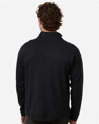 Photo de Pull-over à demi-zip ottoman Mantra pour hommes - North End - Noir - vue 4