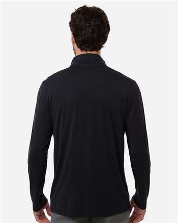 Photo de Quarter-Zip Jaq Stretch Performance pour Homme - North End - Black/ Carbon - vue 4