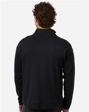 Photo of Men's Mantra Half-Zip Ottoman Pullover - North End - Black - view 4