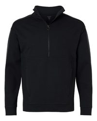 Photo of Men's Mantra Half-Zip Ottoman Pullover - North End - Black - view 3