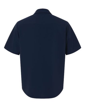 Photo of Men's UltraUVP Shoreline Short Sleeve Staff Shirt - CORE365 - Classic Navy - view 2