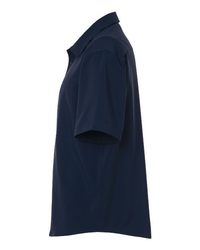 Photo of Men's UltraUVP Shoreline Short Sleeve Staff Shirt - CORE365 - Classic Navy - view 1