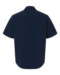 Photo of Men's UltraUVP Shoreline Short Sleeve Staff Shirt - CORE365 - Classic Navy - view 2