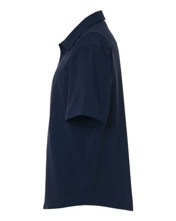 Photo de Men's UltraUVP Shoreline Chemise à Manches Courtes pour le Personnel - CORE365 - Classic Navy - vue 1