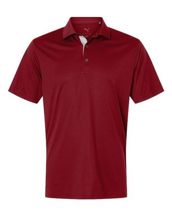 Photo of Men's Pure 2.0 Polo - Puma Golf - Dark Crimson - view 3