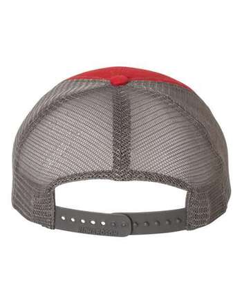 Photo de Casquette camionneur délavée - Richardson - Red/ Charcoal - vue 1