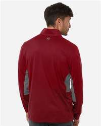 Photo of Men's Pure 2.0 Quarter-Zip - Puma Golf - Dark Crimson/ Slate Sky - view 4