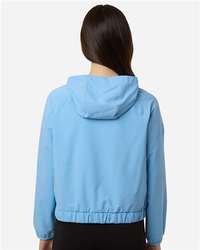 Photo de Pullover à Capuche à Manches Longues UltraUVP Shoreline pour Femmes - CORE365 - Columbia Blue - vue 4