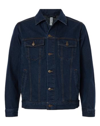 Photo de Veste en denim Cooper pour homme - Harriton - Denim foncé - vue 3