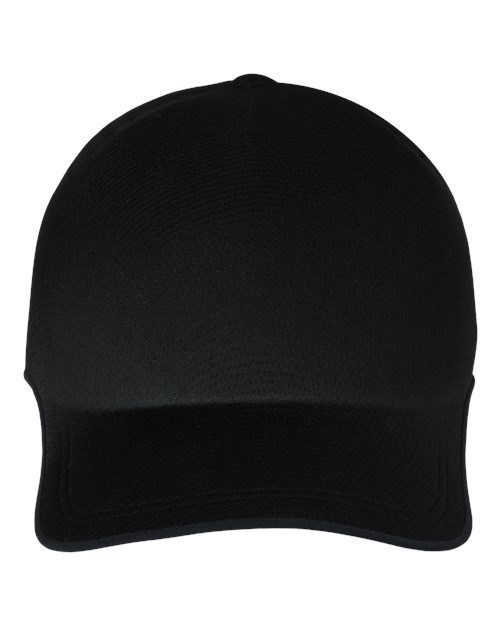 Photo de Cap ajustable bas Stealthform en blanc - Under Armour - Black/ Black - vue 3