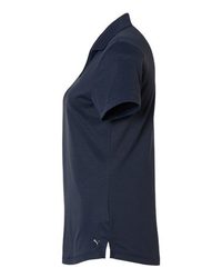 Photo de Polo Iconique Heather pour Femmes - Puma Golf - Profonde marine chiné - vue 1