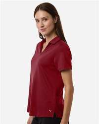 Photo of Women's Icon Polo 2.0 - Puma Golf - Dark Crimson - view 5