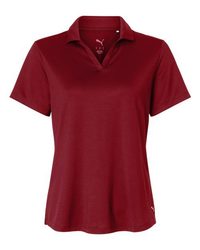 Photo of Women's Icon Polo 2.0 - Puma Golf - Dark Crimson - view 3