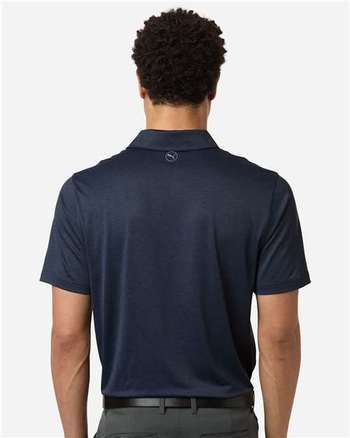 Photo of Men's Icon Heather Polo 2.0 - Puma Golf - Deep Navy Heather - view 4