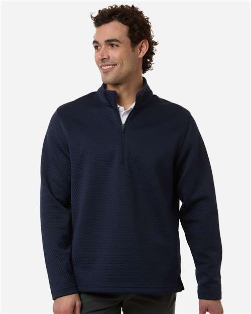 Photo de Pull homme à quart de zip Pebble - Puma Golf - Deep Navy - vue 3