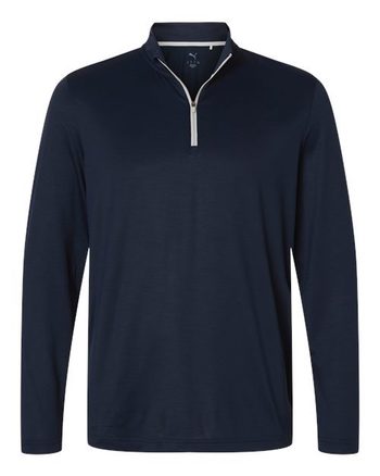 Photo of Men's Icon 2.0 Quarter-Zip - Puma Golf - Deep Navy - view 3