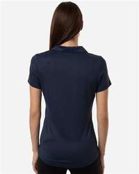 Photo of Womens Icon Heather Polo - Puma Golf - Deep Navy Heather - view 4