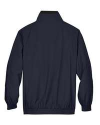 Photo of Fleece Lined Nylon Jacket - Harriton - Navy/ Black - view 1