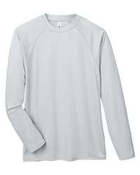 Photo of Ultra UVP™ Marina Raglan Long Sleeve T-Shirt - CORE365 - Platinum - view 3
