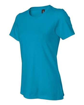 Photo de T-shirt léger pour femmes Softstyle® - Gildan - Caribbean Blue - vue 2