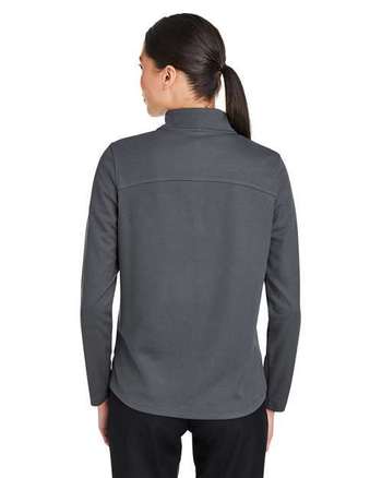 Photo of Women's Express Tech Performance Pique Quarter-Zip Pullover - North End - Carbon - view 1