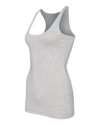 Photo of Women's Triblend Racerback Tank - BELLA + CANVAS - White Fleck Triblend - view 2