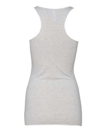 Photo of Women's Triblend Racerback Tank - BELLA + CANVAS - White Fleck Triblend - view 1