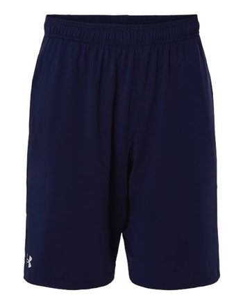 Photo of Men's Tech Vent 9" Shorts - Under Armour - Midnight Navy/ White - view 3