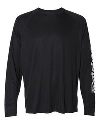Photo de Men's PFG Terminal Tackle™ Long Sleeve T-Shirt - Columbia - Black/ Cool Grey - vue 3