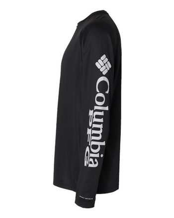 Photo of Men's PFG Terminal Tackle™ Long Sleeve T-Shirt - Columbia - Black/ Cool Grey - view 1