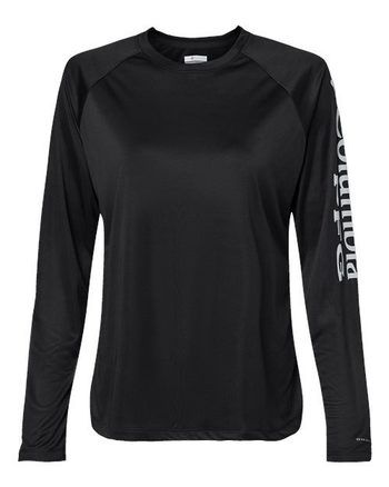 Photo de Women's PFG Tidal Tee™ II Long Sleeve - Columbia - Black/ Cirrus Grey - vue 3