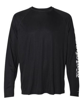 Photo de Men's PFG Terminal Tackle™ Long Sleeve T-Shirt - Columbia - Black/ Cool Grey - vue 3