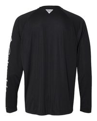 Photo de Men's PFG Terminal Tackle™ Long Sleeve T-Shirt - Columbia - Black/ Cool Grey - vue 2