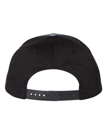 Photo of Twill Back Trucker Cap - Richardson - Heather Grey/ Black - view 1
