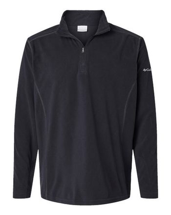 Photo of Men's Klamath Range™ II Half-Zip Pullover - Columbia - Black - view 3