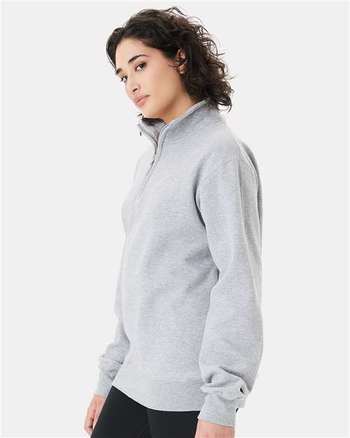 Photo of Powerblend® Quarter-Zip Pullover - Champion - Light Steel - view 5