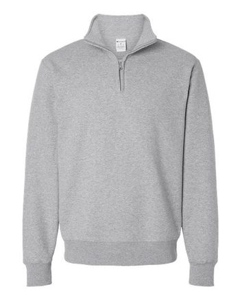 Photo of Powerblend® Quarter-Zip Pullover - Champion - Light Steel - view 3