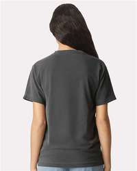Photo of Unisex Heavyweight Cotton Garment-Dyed Tee - American Apparel - Faded Black - view 4